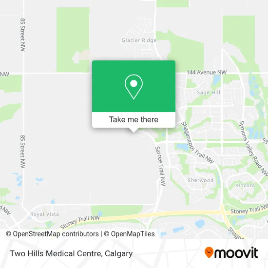 Two Hills Medical Centre map