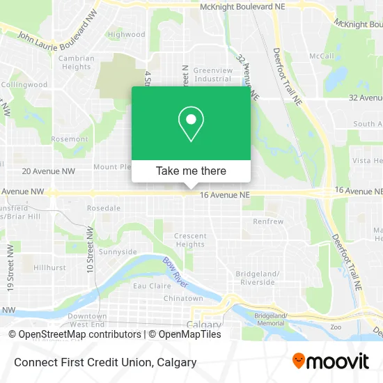 Connect First Credit Union map