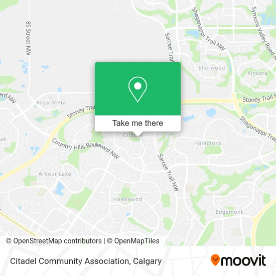 Citadel Community Association map