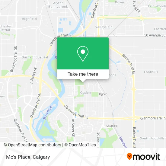 Mo's Place map