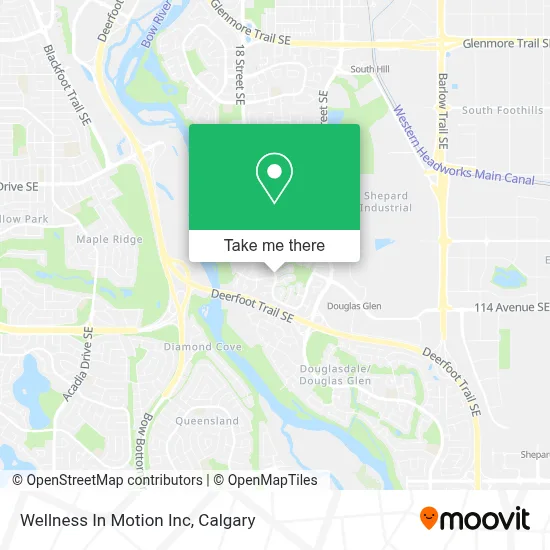 Wellness In Motion Inc map