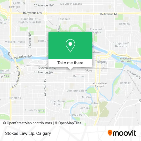 Stokes Law Llp map
