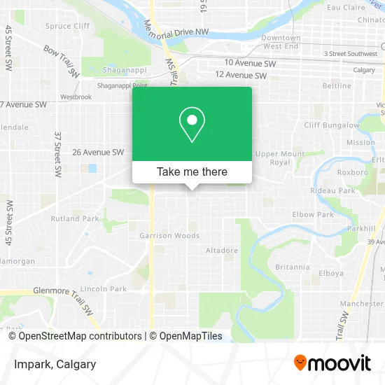 Impark map