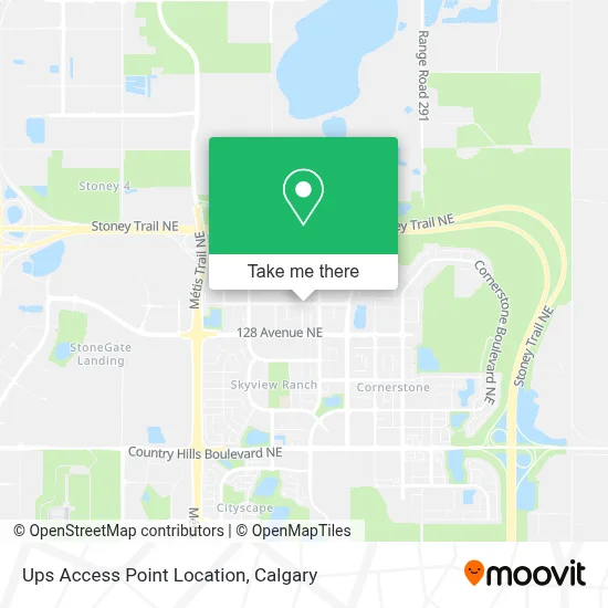 Ups Access Point Location plan