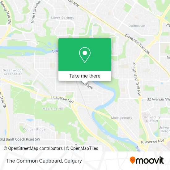 The Common Cupboard map