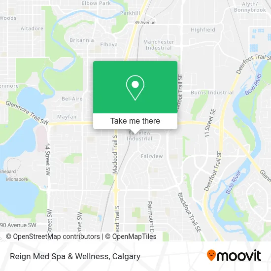 Reign Med Spa & Wellness map