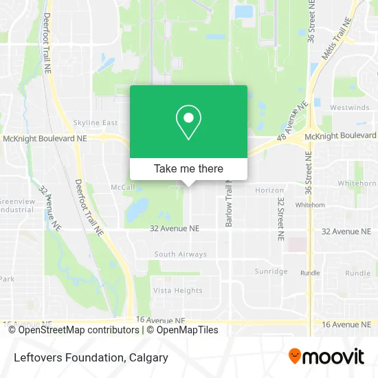 Leftovers Foundation map