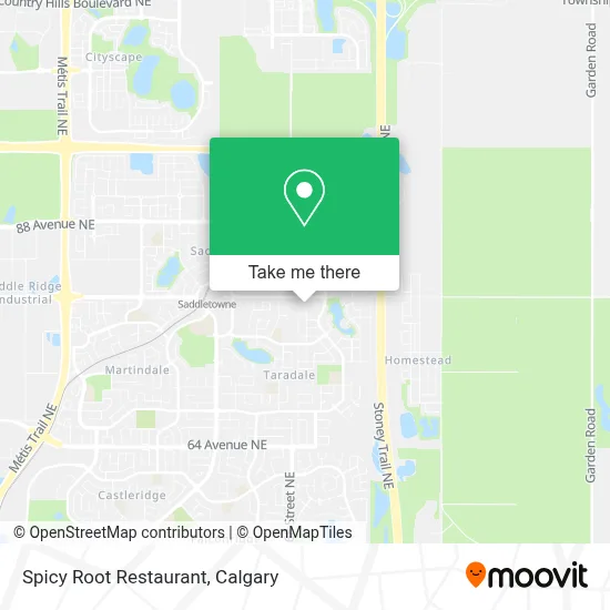 Spicy Root Restaurant map