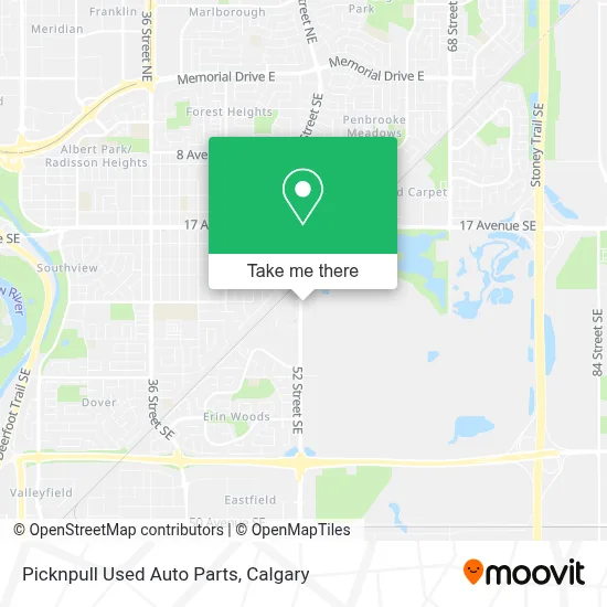 Picknpull Used Auto Parts map