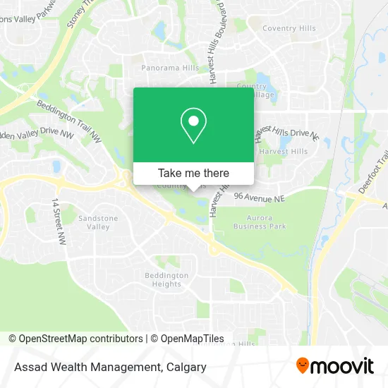 Assad Wealth Management map