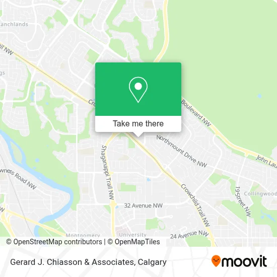 Gerard J. Chiasson & Associates map