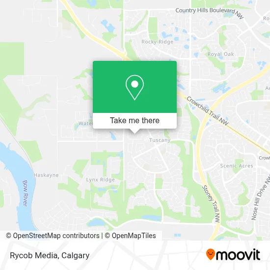 Rycob Media map