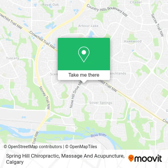 Spring Hill Chiropractic, Massage And Acupuncture map