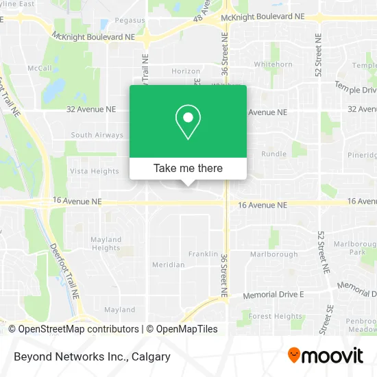 Beyond Networks Inc. map