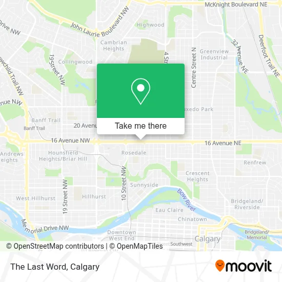 The Last Word map