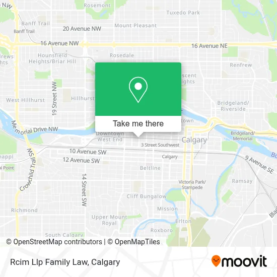 Rcim Llp Family Law map