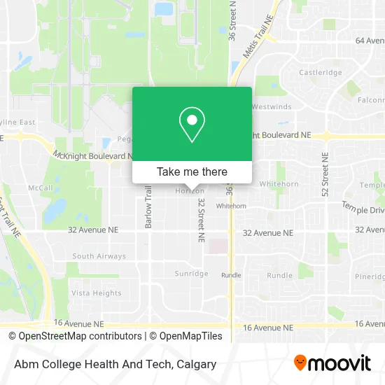 Abm College Health And Tech map