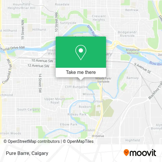 Pure Barre map