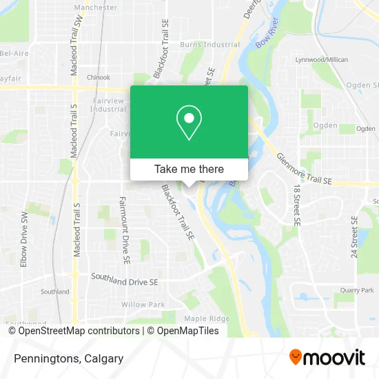 Penningtons map