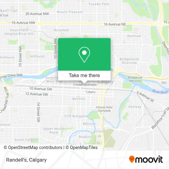 Randell's map