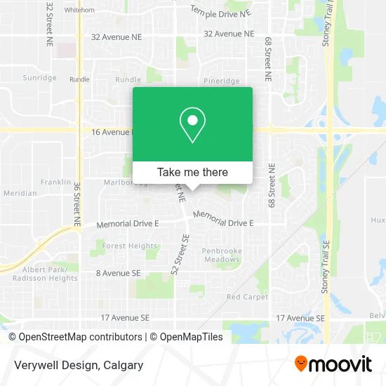 Verywell Design map