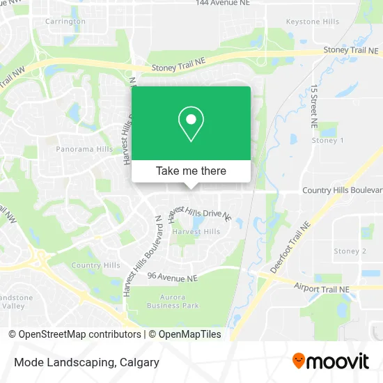 Mode Landscaping map