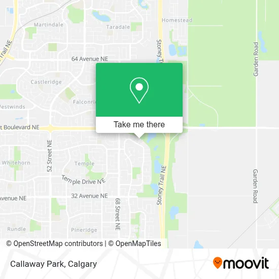 Callaway Park map