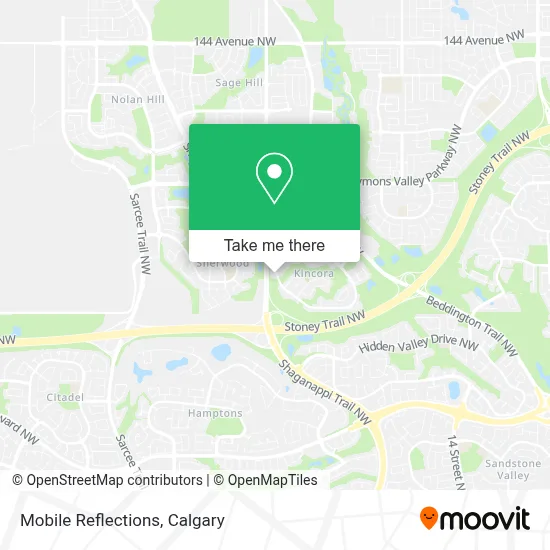 Mobile Reflections map
