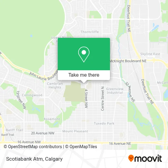 Scotiabank Atm map