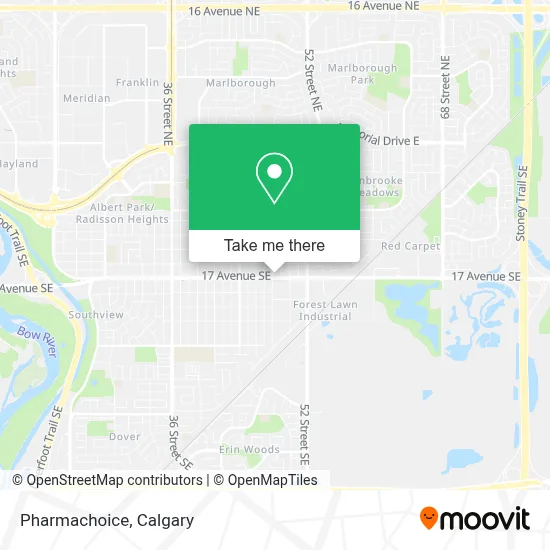 Pharmachoice map