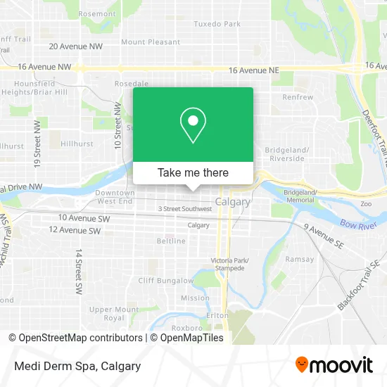 Medi Derm Spa map