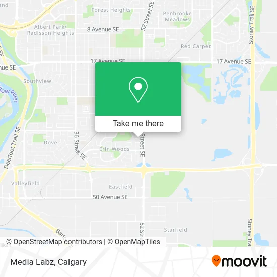 Media Labz map