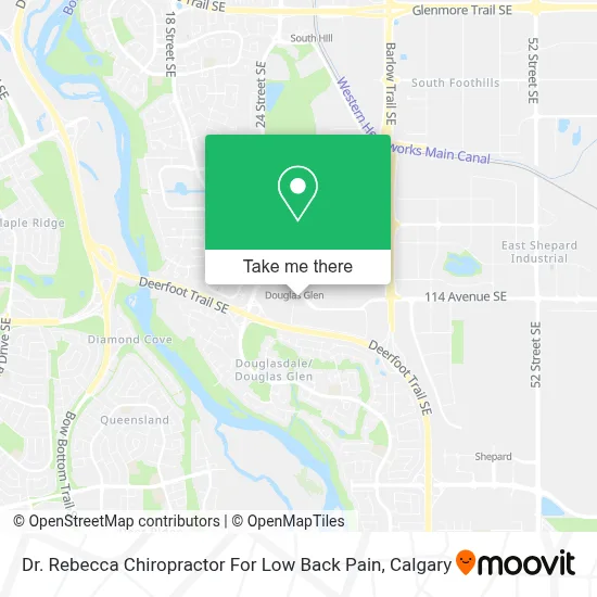 Dr. Rebecca Chiropractor For Low Back Pain map