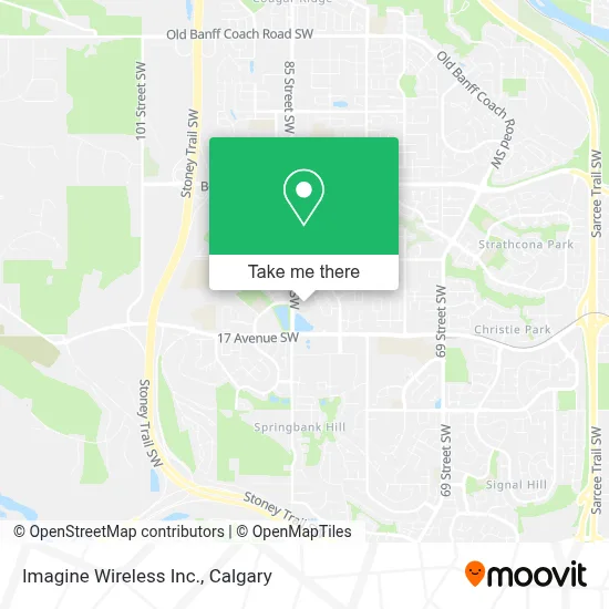 Imagine Wireless Inc. map