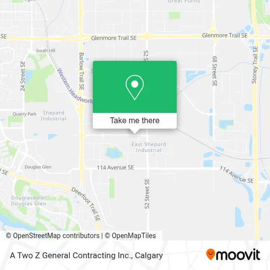 A Two Z General Contracting Inc. map