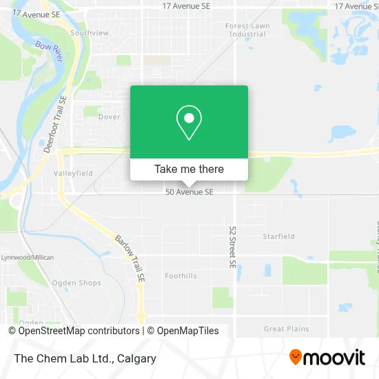 The Chem Lab Ltd. map