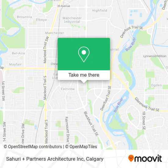 Sahuri + Partners Architecture Inc map