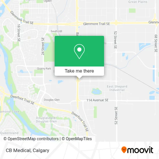 Cb Medical map