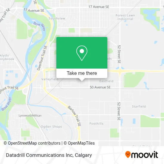 Datadrill Communications Inc map