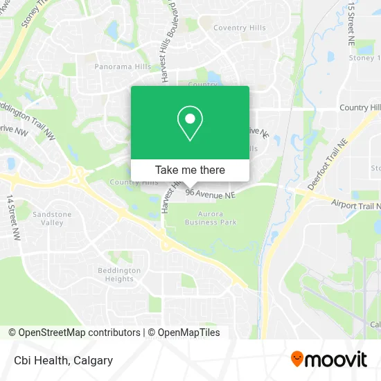 Cbi Health map