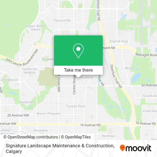 Signature Landscape Maintenance & Construction map