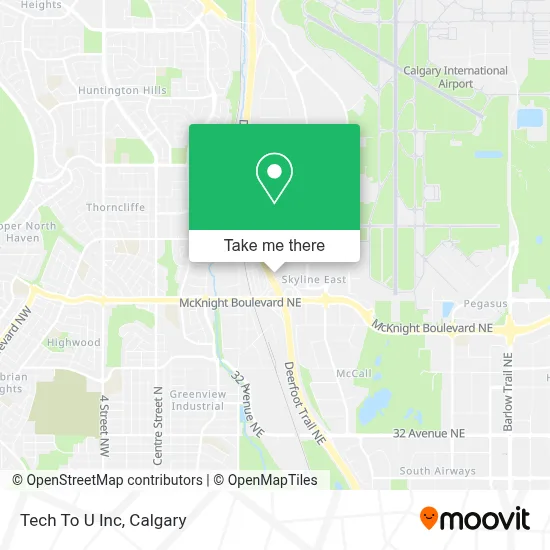 Tech To U Inc map