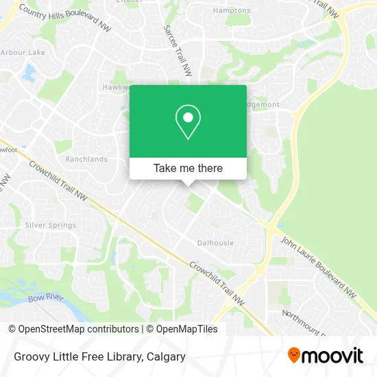 Groovy Little Free Library map