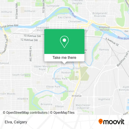 Elva map