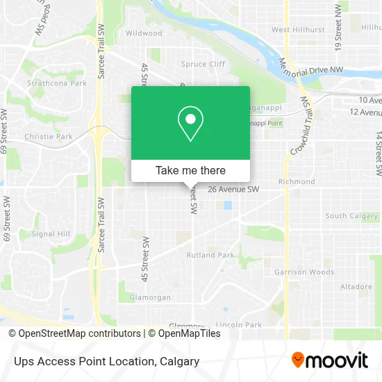 Ups Access Point Location plan