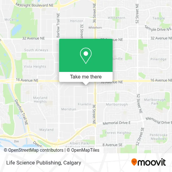 Life Science Publishing map