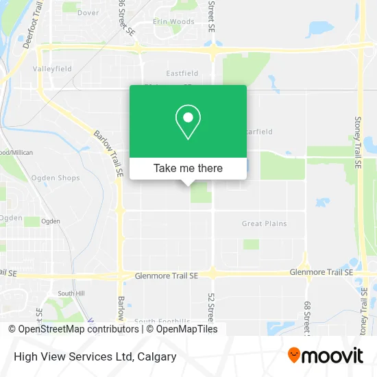 High View Services Ltd map