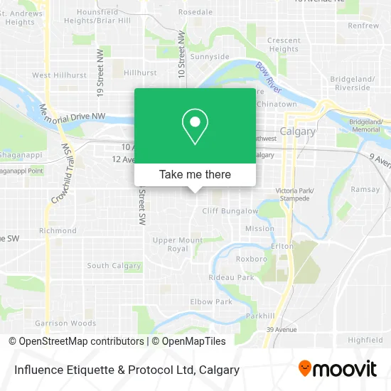 Influence Etiquette & Protocol Ltd map