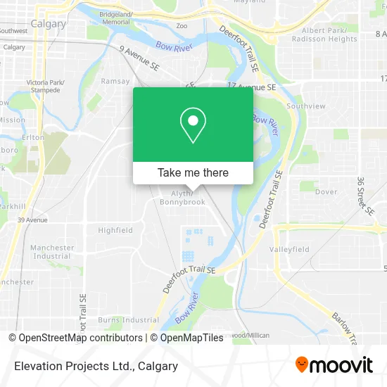 Elevation Projects Ltd. map