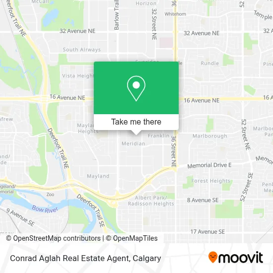 Conrad Aglah Real Estate Agent map